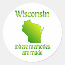 Wisconsin Memories Stickers
