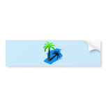 Wisconsin Palm Tree bumper stickers