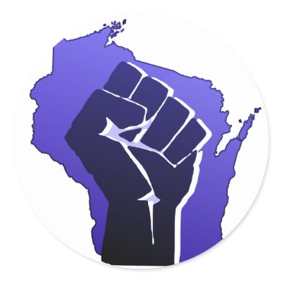 wisconsin map fist