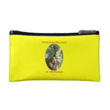 Wisdom Begins in Wonder Makeup Bag
