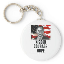 Wisdom. Courage. Hope. Key Chains