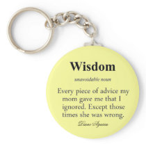 Wisdom Keychain