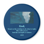 WISDOM, WILL AND STRENGTH REFRIGERATOR MAGNETS