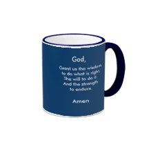 WISDOM, WILL & STRENGTH MUGS
