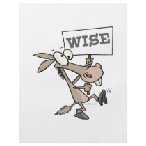 WISE ASS WISEASS FUNNY CARTOON DONKEY FULL COLOUR FLYER