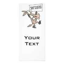 WISE ASS WISEASS FUNNY CARTOON DONKEY CUSTOM RACK CARDS