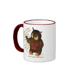Wise Birthday Owl mugs