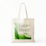 Wise Buddha Quote Tote Bag
