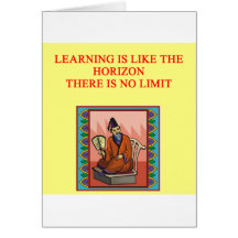 wise chinese proverb greeting card