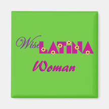 Wise Latina Fridge Magnets