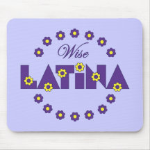 Wise Latina Mousepads
