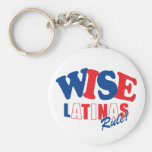 wise latina sotomayor key chain llavero