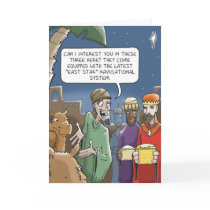 Wise Men Always Get Directions Greeting Cards