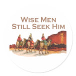 Wise Men Still Seek Him, Christmas stickers