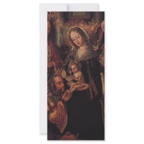 Wise Men visiting Baby Jesus Rack Card
