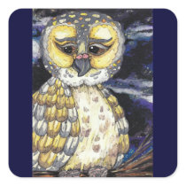 Wise Old Owl 2 stickers