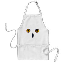 Wise Old Owl Eyes Apron