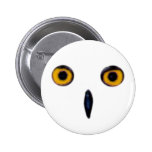 Wise Old Owl Eyes Pinback Button