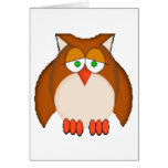 Wise Owl Greeting Card