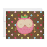 Wise Owl invitations