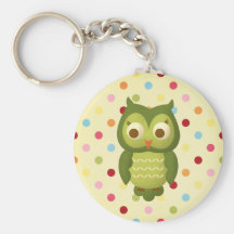 Wise Owl Key Chain