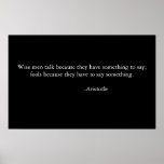 Wise saying posters