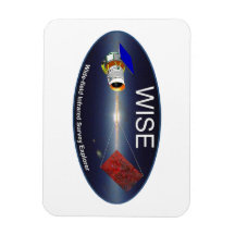 WISE – Wide Field Infrared Survey Explorer Vinyl Magnet