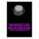 WISE WITTY WOMEN business cards