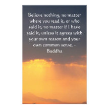 Wise Words of Wisdom from the Buddha quote Personalized Stationery