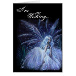 wish fairy fantasy art card .. " I'm Wishing..."