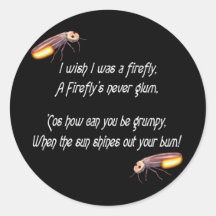 Wish I was a Firefly Stickers
