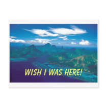 wish i was here postcard