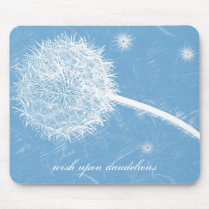 Wish upon a dandelion mousepad