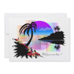 Wish you were here invitations