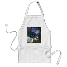 WISHING AT STARLIGHT POND APRONS