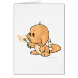 Wishing orange Kacheek cards