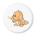 Wishing orange Kacheek magnets