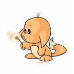 Wishing orange Kacheek t-shirts