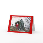 Wishing you a Colonial Christmas cards