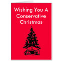 Wishing You A Conservative Christmas cards