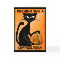 Wishing You A Happy Halloween Card