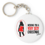 Wishing You A Very Sexy Christmas keychains