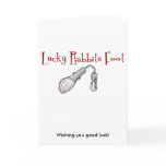 Wishing you good luck! cards