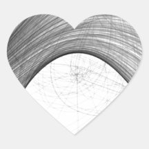 wishy heart sticker