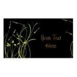 wispy grass business card templates