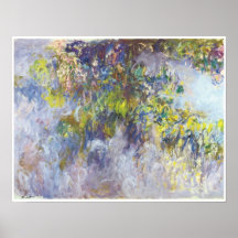 Wisteria, Claude Monet Print