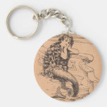 Wistful Mermaid Keychain