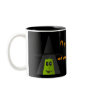 Witch and dog (customise your beverage) coffee mug