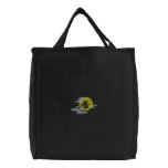 Witch and Moon embroidered bags