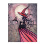Witch and Owl Postcard